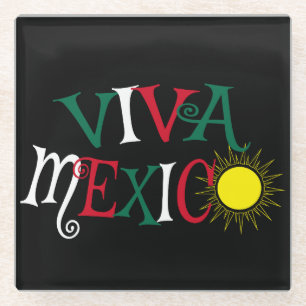 Viva Mexico Glasuntersetzer