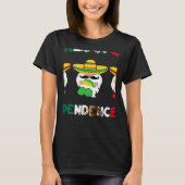 viva mexico gnomes flag Pride Independence Day 16  T-Shirt (Vorderseite)