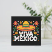 Viva Mexico Karte (Stehend Vorderseite)