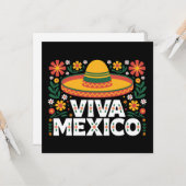 Viva Mexico Karte (Vorderseite/Rückseite Beispiel)