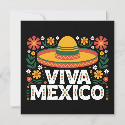 Viva Mexico Karte (Vorderseite)