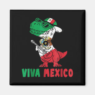 Viva Mexico Kids Independence Day Funny Dance Mexi Magnet