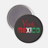 Viva Mexico Magnet (Vorderseite/Rückseite)