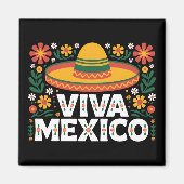 Viva Mexico Magnet (Vorne)