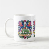 ¡Viva México! Mexican Pride Coffee Mug Kaffeetasse (Links)