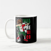 Viva Mexico Mexican Soccer Boy Independence Day Fl Kaffeetasse (Links)
