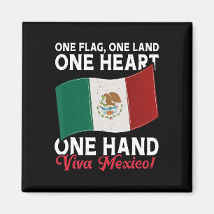 Viva Mexico - Mexiko Flag Mexikanischer Unabhängig Magnet