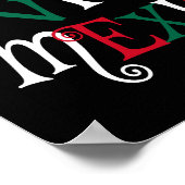 Viva Mexico Poster (Ecke)