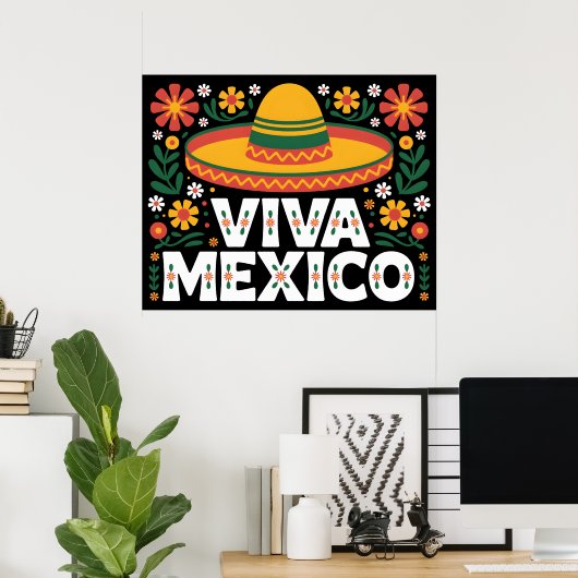 Viva Mexico Poster (Heimbüro)