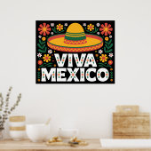 Viva Mexico Poster (Küche)
