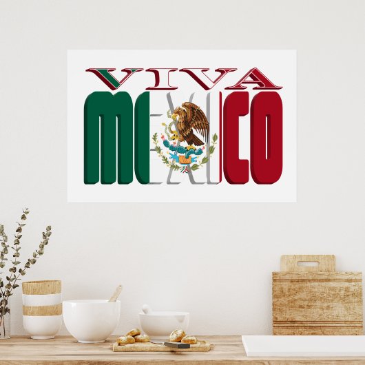 VIVA MEXICO POSTER (Küche)
