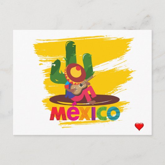 Viva Mexico Postkarte (Vorderseite)