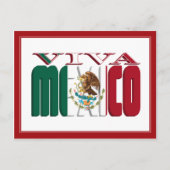 VIVA MEXICO POSTKARTE (Vorderseite)