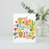 Viva mexico postkarte (Stehend Vorderseite)