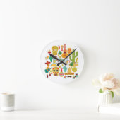 Viva mexico runde wanduhr (Zuhause)