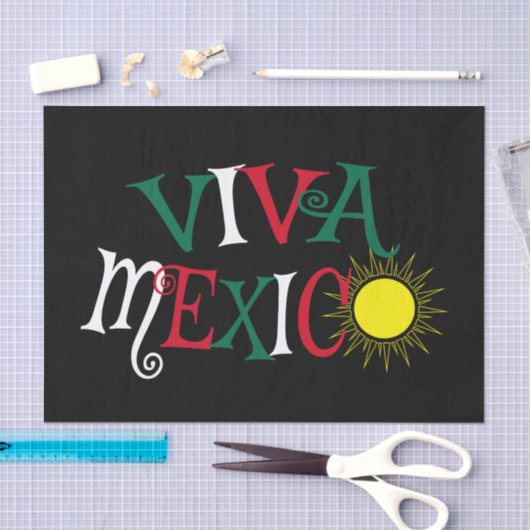 Viva Mexico Seidenpapier (Handwerk)