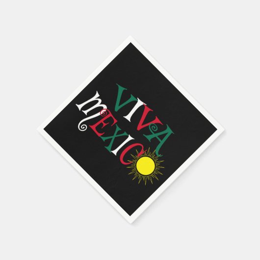 Viva Mexico Serviette (Ecke)