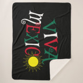 Viva Mexico Sherpadecke (Vorderseite)