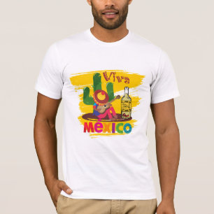Viva Mexico T - Shirt mit Tequila