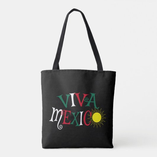 Viva Mexico Tasche (Rückseite)