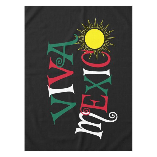 Viva Mexico Tischdecke (Vorderseite)
