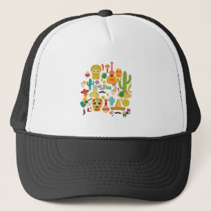 Viva mexico truckerkappe