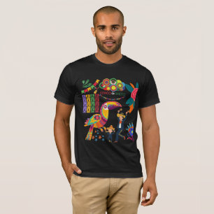 Viva Mexico Vibes schwarz T-Shirt