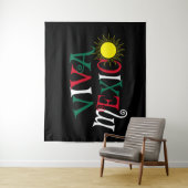 Viva Mexico Wandteppich (Beispiel)