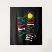 Viva Mexico Wandteppich (Vorderseite)
