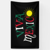 Viva Mexiko Banner (Vertikal)