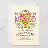 Viva Mexiko Einladung (Vorderseite)