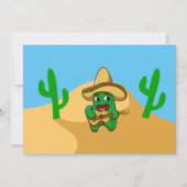 Viva Mexiko Geburtstagseinladung Einladung (Rückseite)