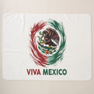 Viva Mexiko Mexikanischer Adler Stolz Sherpadecke