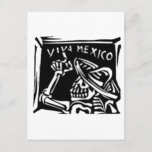 Viva Mexiko - Mexikos "Tag der Toten" Postkarte