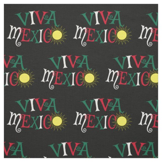 Viva Mexiko Stoff (Muster)