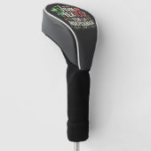 Viva Mexiko Unabhängigkeitstag Golf Headcover (angewinkelt)