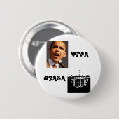 Viva Obama Button (Vorne & Hinten)