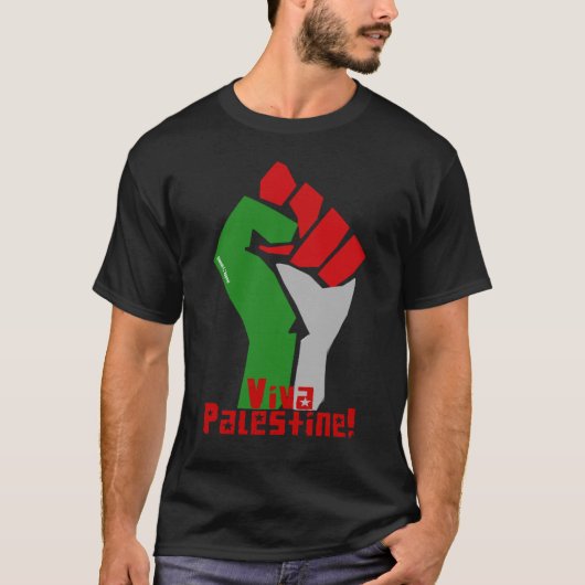 Viva Palestine T-Shirt (Vorderseite)