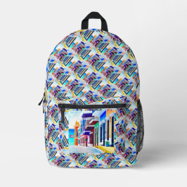 ¡Viva Puerto Rico! Bedruckter Rucksack