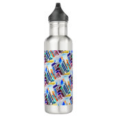 ¡Viva Puerto Rico! Edelstahlflasche (Rechts)