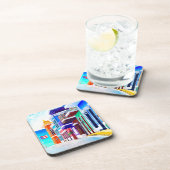 ¡Viva Puerto Rico! Getränkeuntersetzer (Rechte Seite)