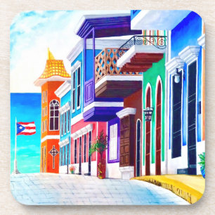 ¡Viva Puerto Rico! Getränkeuntersetzer