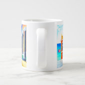 ¡Viva Puerto Rico! Jumbo-Tasse (Rückseite)