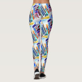¡Viva Puerto Rico! Leggings (Rückseite)
