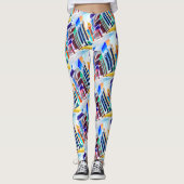 ¡Viva Puerto Rico! Leggings (Vorderseite)