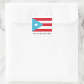 ¡Viva Puerto Rico Libre! Aufkleber für Flaggen (Tasche)