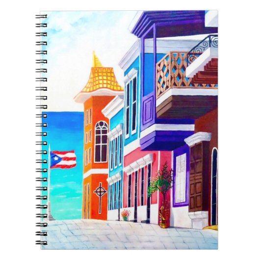 ¡Viva Puerto Rico! Notizblock (Vorderseite)
