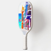 ¡Viva Puerto Rico! Pickleball Schläger (Links)
