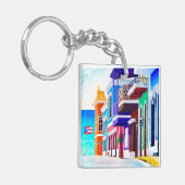 ¡Viva Puerto Rico! Schlüsselanhänger (Vorderseite links)