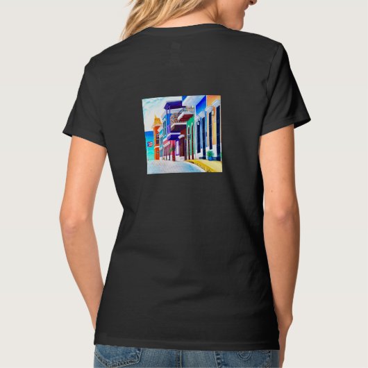 ¡Viva Puerto Rico! T-Shirt (Rückseite)